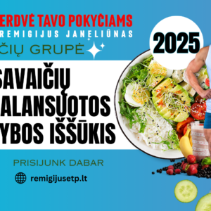 Mitybos ir sporto iššūkis GARANTUOTAS 2025