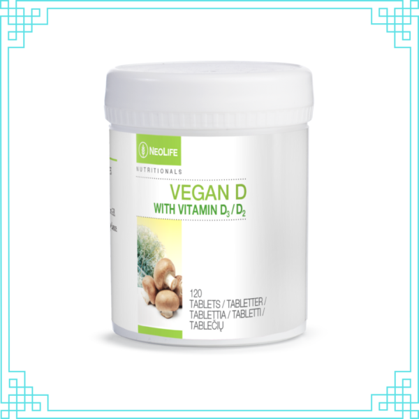 Vegan D - Maisto papildas Vitaminas D