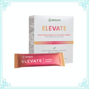 „Elevate“ – maisto papildas su L-teaninu, aminorūgštimis ir vitaminais.